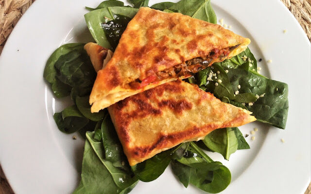 Samosas de légumes au curry